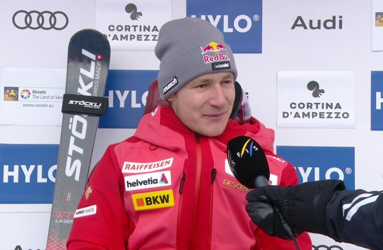 Switzerland’s Marco Odermatt beats Norwegian rival Aleksander Aamodt Kilde at the World Cup super-G