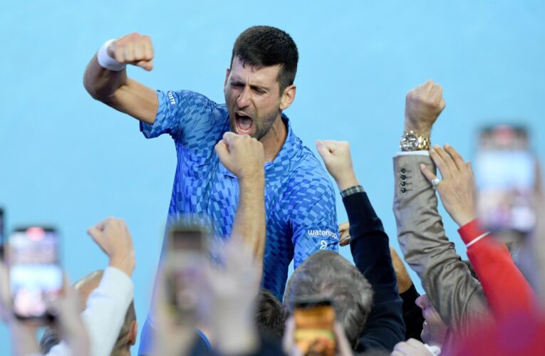 Novak Djokovic opens up on embracing box amid wild Australian Open celebrations – ‘I emotionally collapsed’