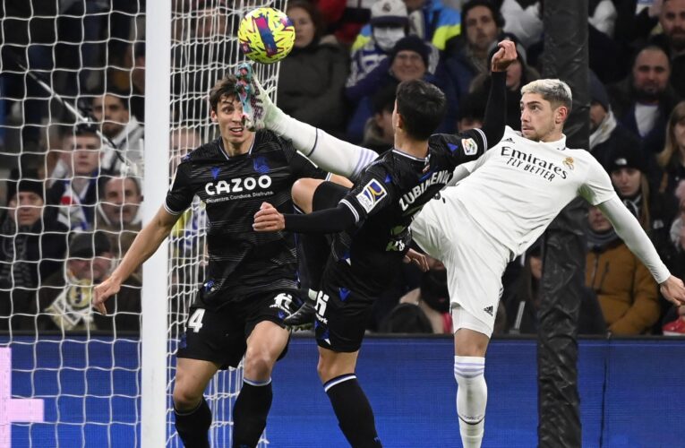 Real Madrid 0-0 Real Sociedad: Stalemate at the Bernabeu as La Real frustrate Madrid in La Liga title chase setback