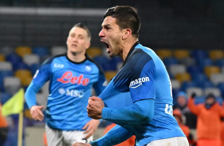 Napoli 2-1 Roma: Victor Osimhen and Giovanni Simeone help Serie A table-toppers extend lead to 13 points