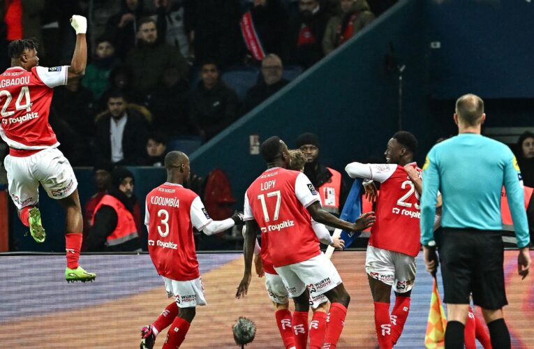 PSG 1-1 Reims: Folarin Balogun bags late goal to deny PSG after Neymar strike