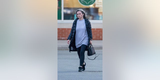 Aleksandra Dimitrijevic is spotted near Toronto, Canada on Tuesday, January 10, 2023. Dimitrijevic's sister Ana Walshe has been missing since New Year's Day from her home in Massachusetts.