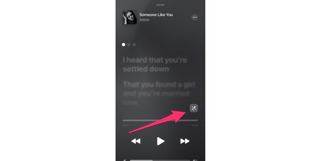 Apple Music on an iPhone