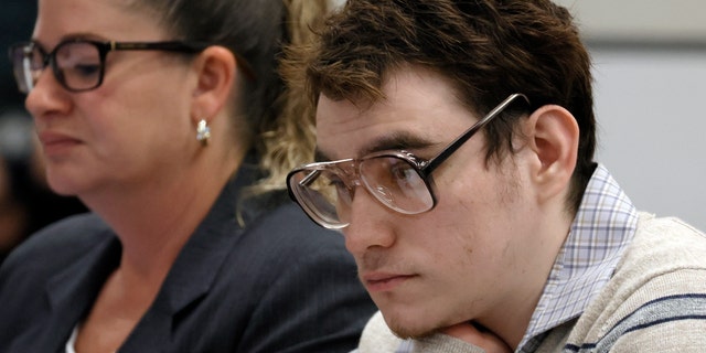 Marjory Stoneman Douglas High School shooter Nikolas Cruz during his trial at the Broward County Courthouse in Fort Lauderdale, Fla., Tuesday, Sept. 13, 2022. 