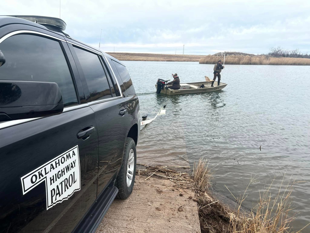 Oklahoma authorities turned to infrared helicopters and boats to search for Athena Brownfield.