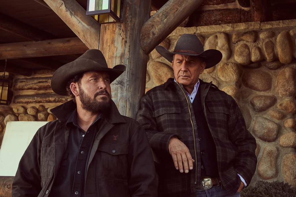 If you guessed Cole Hauser (left), you would be right, though he swapped his cowboy attire for a simple navy polo and baseball cap. 