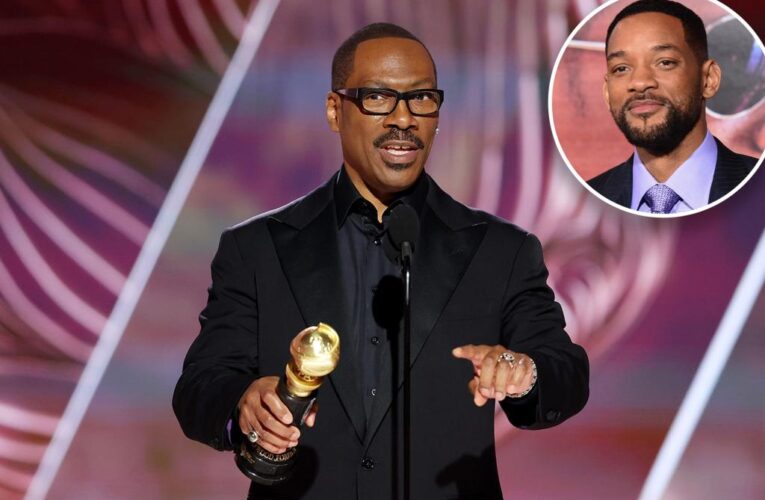 Why Eddie Murphy joked about Will Smith at the Golden Globes