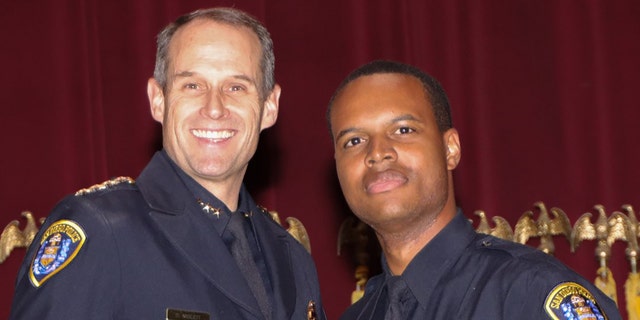 A photo of Deputy Darnell Calhoun at the San Diego Police Department