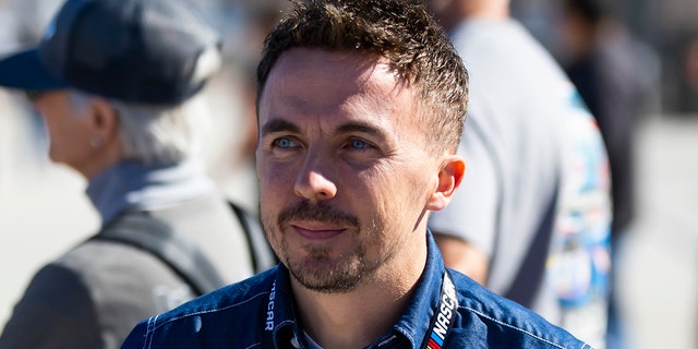 Frankie Muniz at the NASCAR Cup Series practice at Phoenix Raceway in Avondale, Arizona, on Nov. 4, 2022.