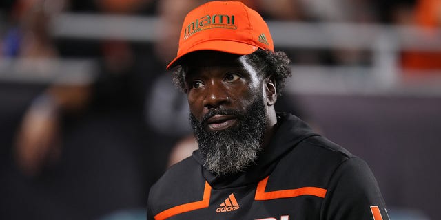 HOF Safety and former Miami Hurricane Ed Redd attends the game between the Miami Hurricanes and the North Carolina State Wolfpack at Hard Rock Stadium on October 23, 2021, in Miami Gardens, Florida. 