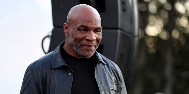 Former professional boxer Mike Tyson attends a Celebration of Smiles event hosted by Dionne Warwick on her 81st birthday to benefit Operation Smile and The Kind Music Academy Dec. 12, 2021, in Malibu, Calif. 