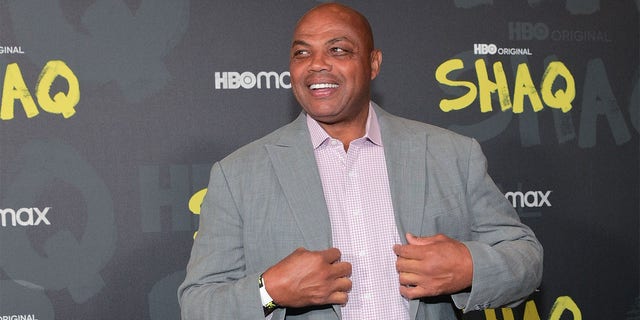 Charles Barkley attends HBO Premiere For Four-Part Documentary "SHAQ" at Illuminarium on November 14, 2022 in Atlanta.