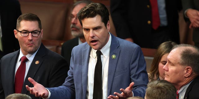 Rep.-elect Matt Gaetz, R-Fla., has been a key player in the holdouts against McCarthy's speakership bid.