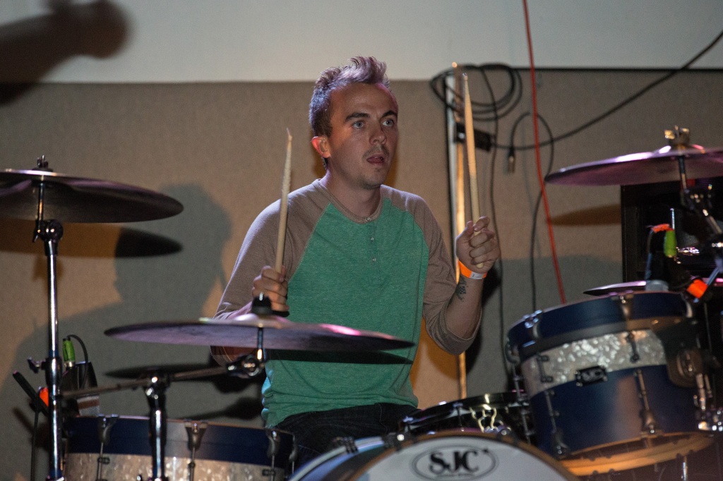 Muniz's many adventures also saw him as a drummer for Kingsfoil.