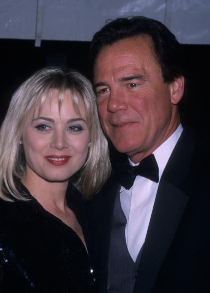 Actress Kim Johnston Ulrich and actor Ben Masters attend the 28th Annual Daytime Emmy Awards on May 18, 2001 at Radio City Music Hall in New York City.