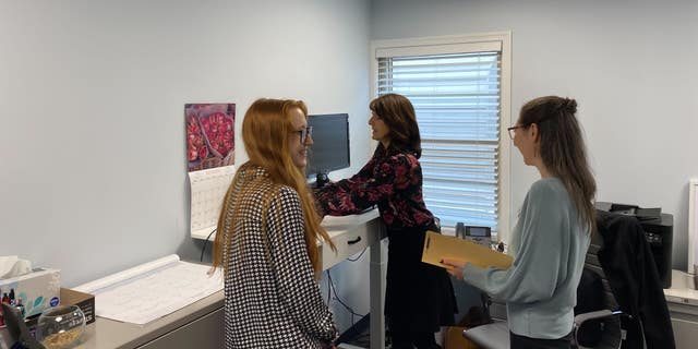 Staff at First Care Women's Health/Life First in Manassas, Virginia.