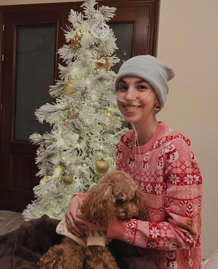 Huelva was allowed to spend Christmas with her family despite her deteriorating condition.