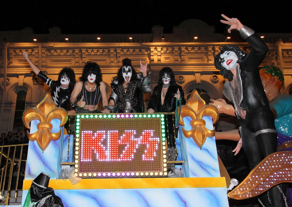 KISS took part in 2017's Endymion parade.