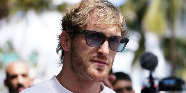 YouTube star Logan Paul leaves media day at Villa Casa Casuarina Jun 3, 2021, in Miami Beach, Fla.