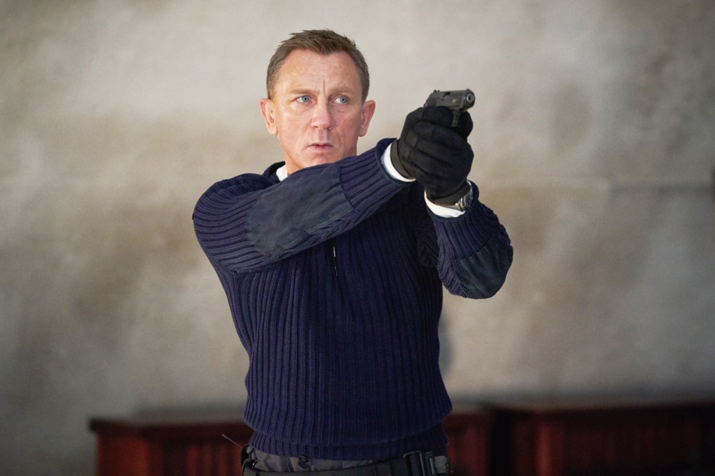 Daniel Craig plays James Bond in the film No Time to Die.