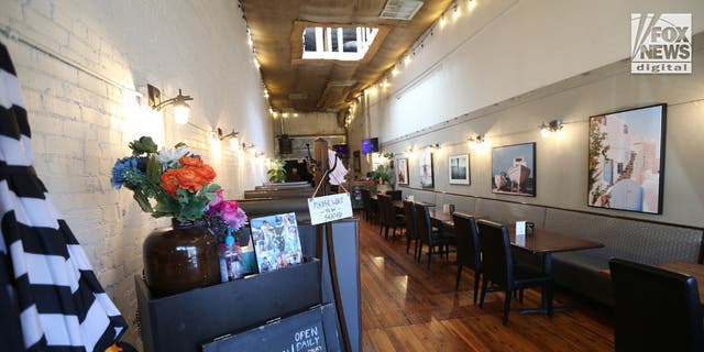 Interior views of the Mad Greek restaurant in downtown Moscow, Idaho, on Thursday, Nov. 17, 2022. Two of the victims, of Sunday's quadruple murder, 21-year-old Madison Mogen and 20-year-old Xana Kernodle, were servers at the Mad Greek.