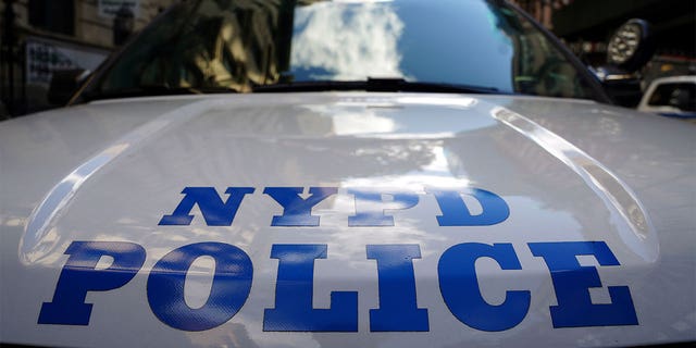 A New York City police car is pictured, amid the coronavirus disease (COVID-19) pandemic, in the Manhattan borough of New York City, New York, U.S., November 1, 2021. 