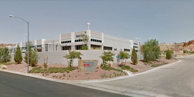 Mesquite Police Department building in Mesquite, Nevada.