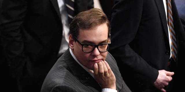 Newly elected Republican Rep. George Santos of New York attends U.S. House of Representatives voting for a new speaker at the Capitol in Washington, D.C., Jan. 4, 2023.