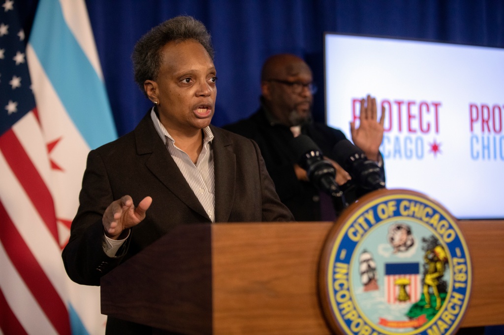 Lori Lightfoot reiterated that the "emails was a mistake and should not have happened."
