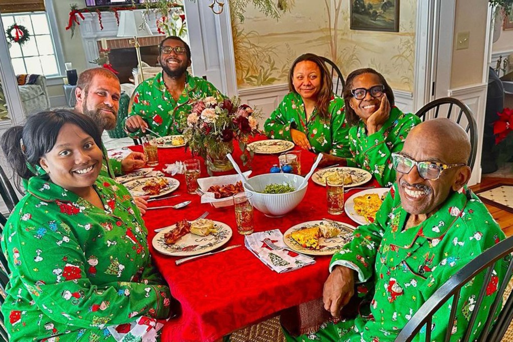 Al Roker shared a sweet social media snap with his family on Christmas.