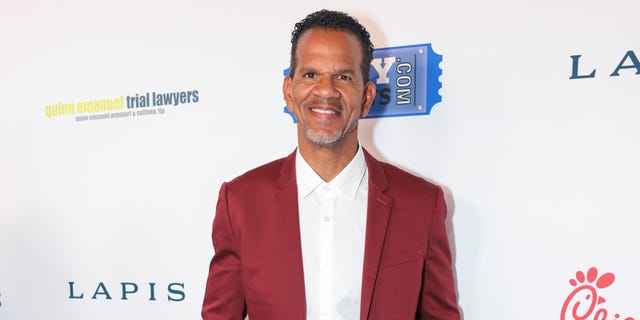 Andre Reed arrives at the 22nd Annual Harold and Carole Pump Foundation Gala at The Beverly Hilton Aug. 19, 2022, in Beverly Hills, Calif.