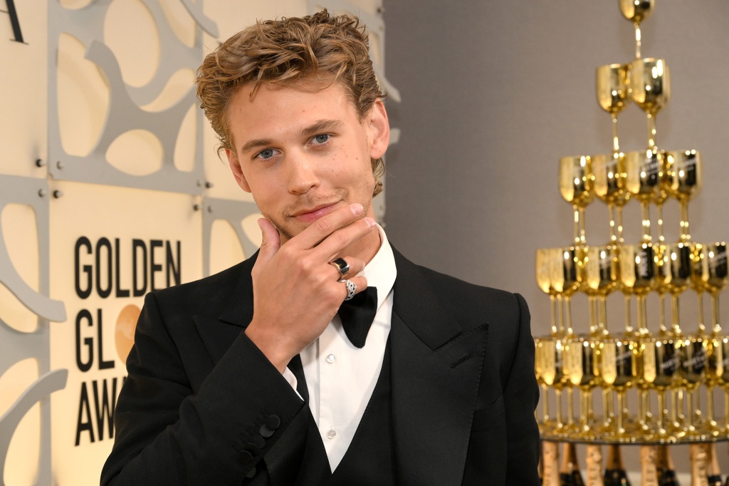 Austin Butler, winner of the Best Actor in a Motion Picture – Drama award for "Elvis"