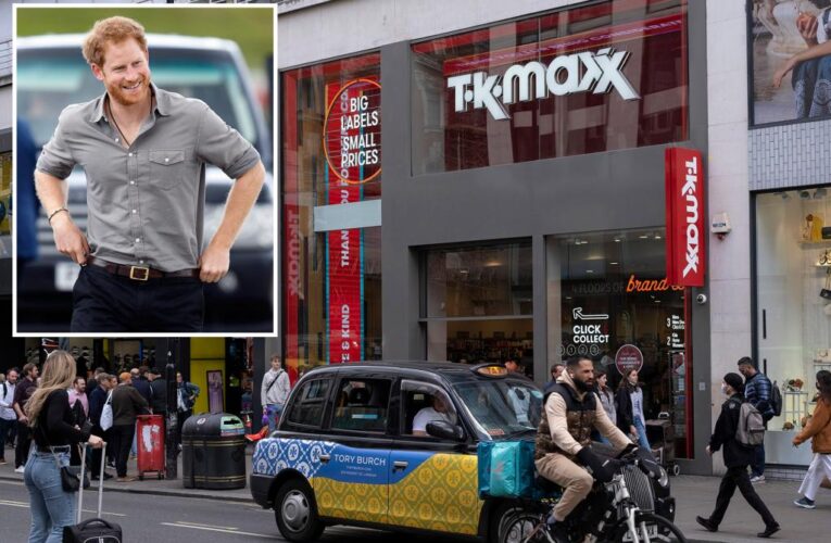 Prince Harry loves buying discount clothes at TK Maxx