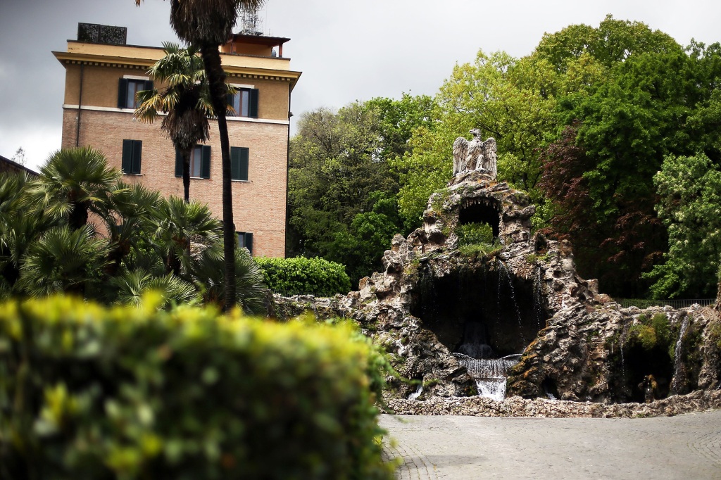 A view of the convent of Mater Ecclesiae, the residence of Pope Emeritus Benedict XVI.