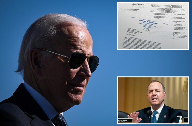 Biden document stash may have jeopardized national security, Schiff says