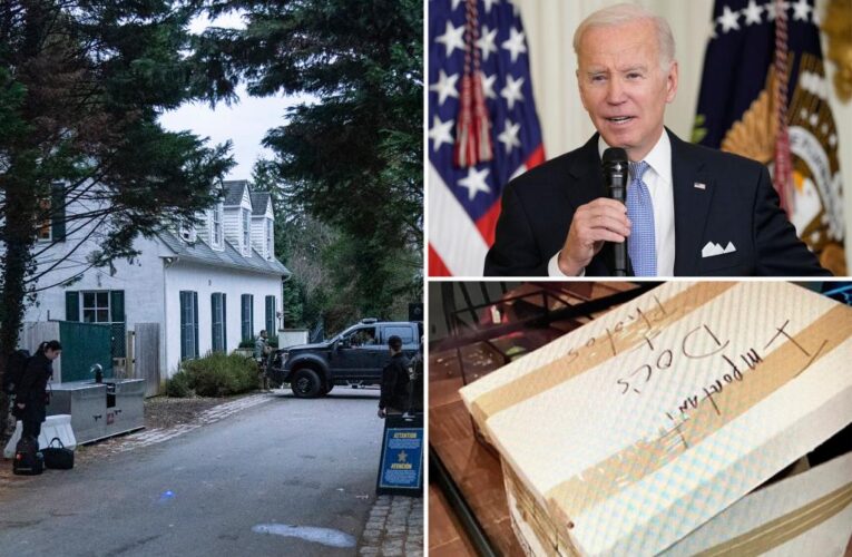 White House was elusive about search of Biden’s home as it happened