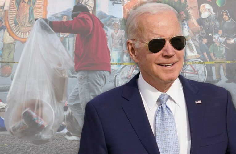 Migrants plead with El Paso cops as they’re rounded up for Biden visit: video