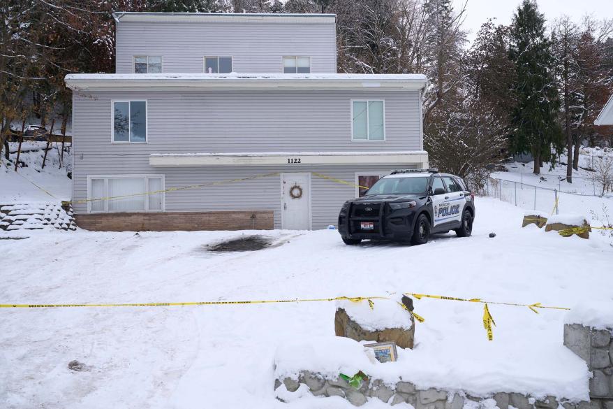 House in Moscow, Idaho, where four students were murdered in November.