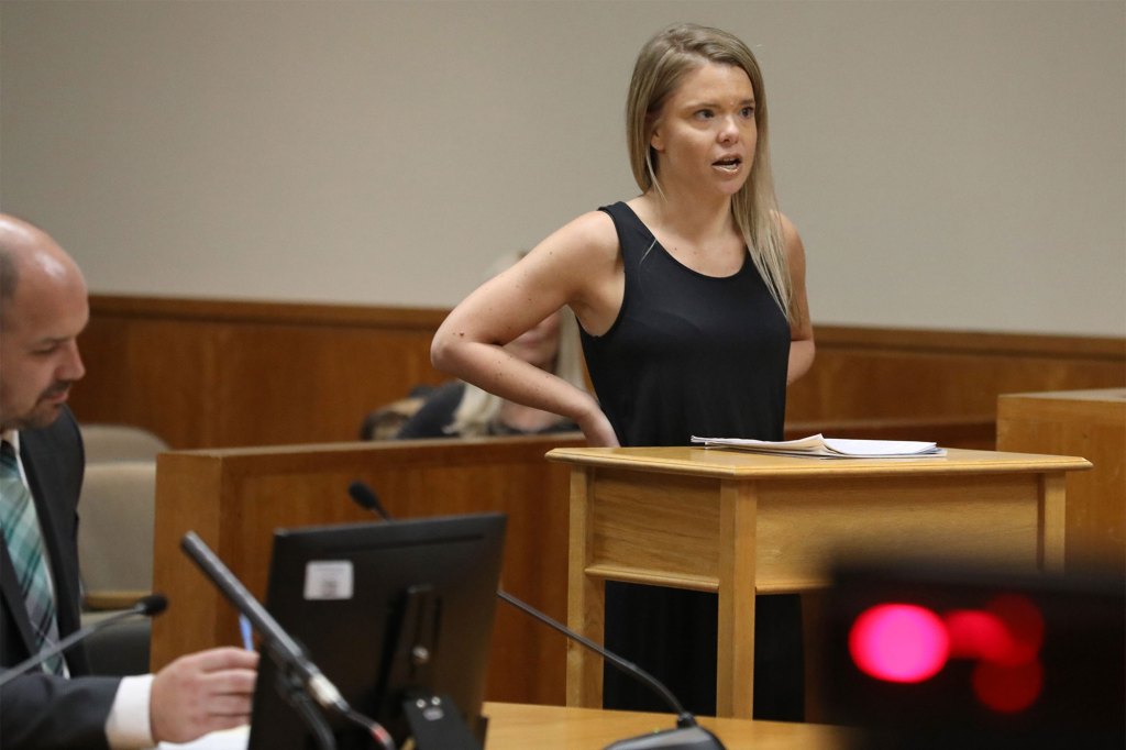 Sara Krauseneck in court