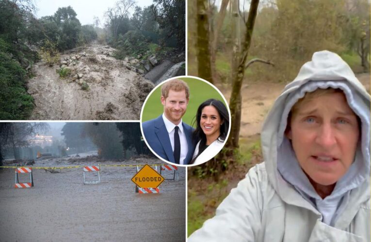 Montecito, home to Prince Harry, under evacuation order