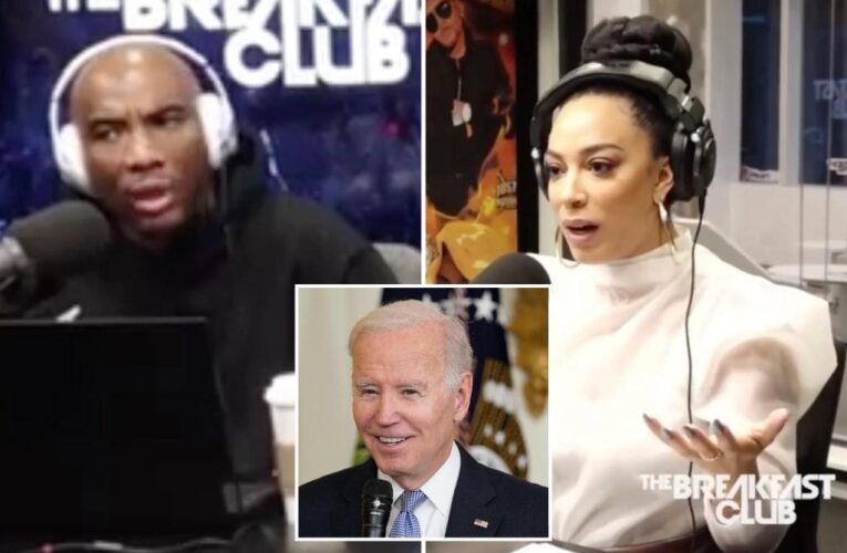 Charlamagne Tha God claims he saw Biden ‘talking to a ghost’
