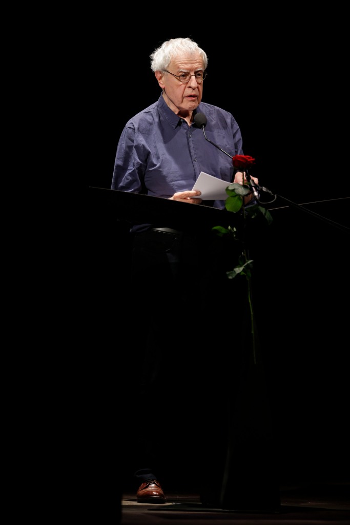 Charles Simic attends "La Milanesiana" cultural event in Milan, Italy on June 29, 2017. 