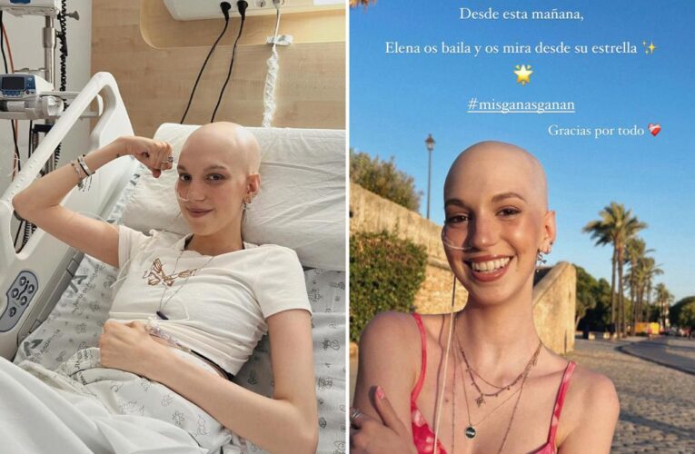 Influencer Elena Huelva dies after bidding fans farewell