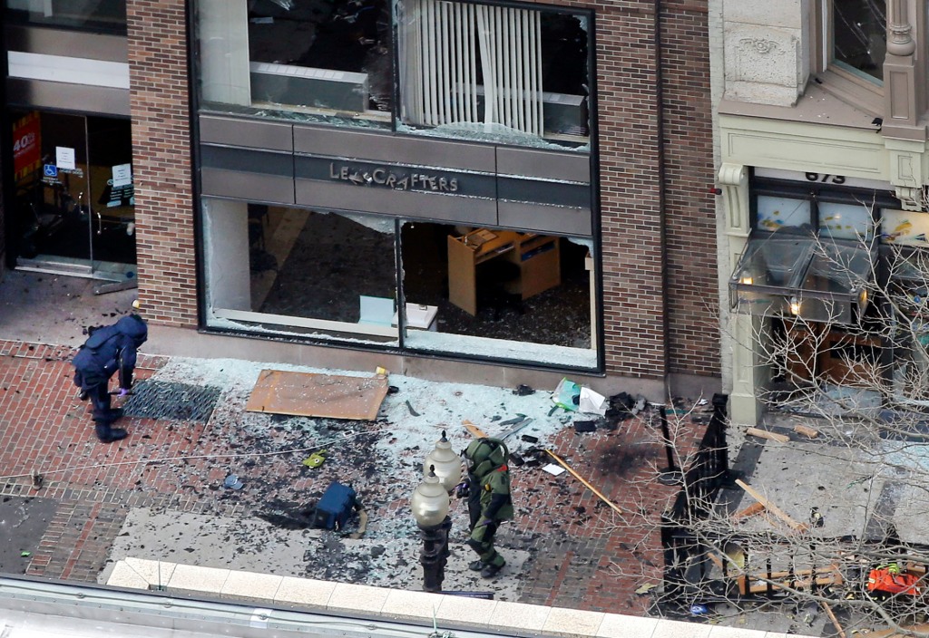 Boston marathon bombing aftermath