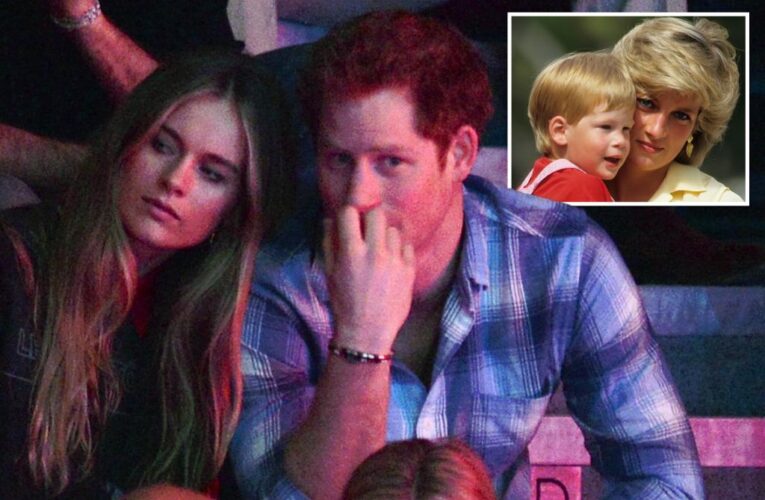 Prince Harry cried over Princess Diana with ex Cressida Bonas