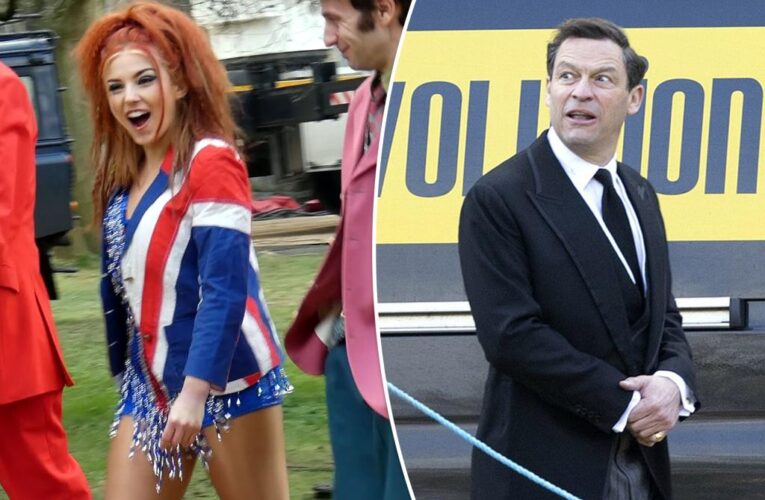 Spice Girls lookalike spotted on set of ‘The Crown’ for final season