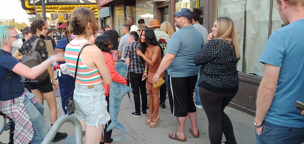 Protesters confront fans at Chappelle's summer shows in Minneapolis.