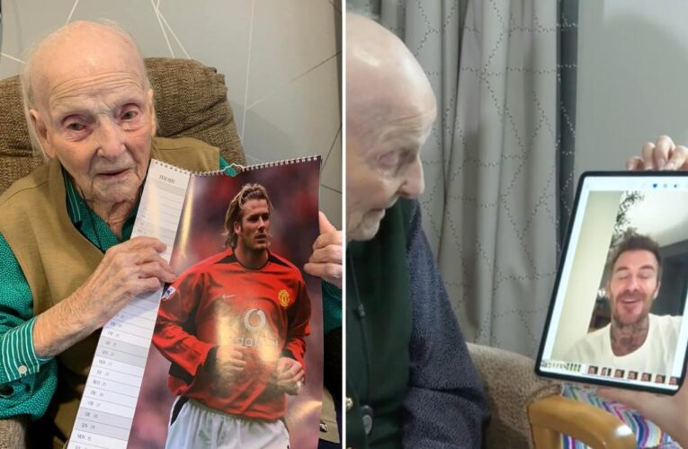 David Beckham thanks ‘oldest fan’ for her support in sweet message