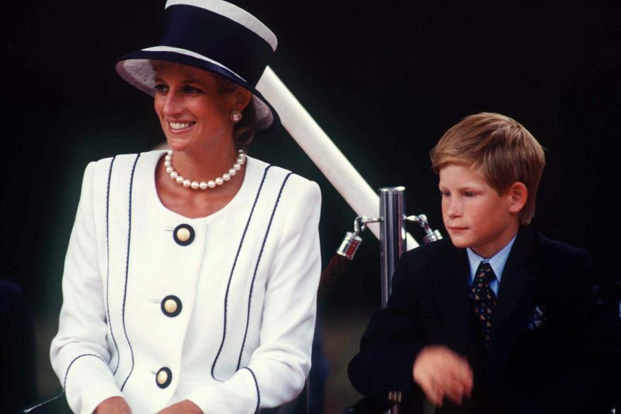 Princess Prince Harry (henry) Attend Vj Day Commemorative Events.