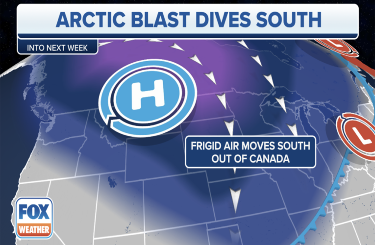 Dangerous arctic blast ushering coldest air of 2023 across northern US